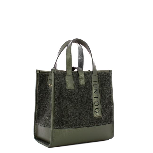 Iuntoo Shopper Piccola Orsetto Essenziale Grigio Teddy Grigio - 2