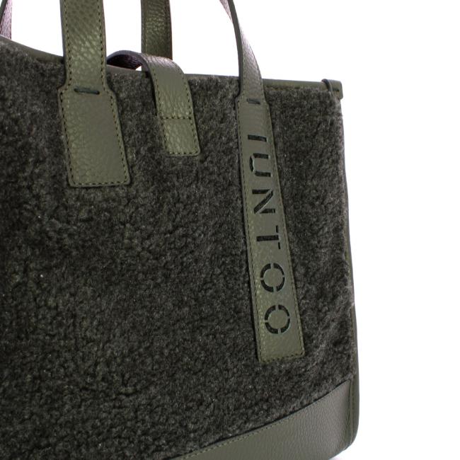 Iuntoo Shopper Piccola Orsetto Essenziale Grigio Teddy Grigio - 5