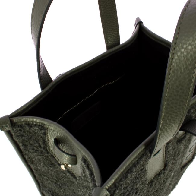 Iuntoo Shopper Piccola Orsetto Essenziale Grigio Teddy Grigio - 6