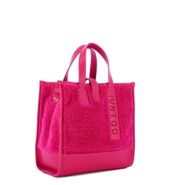 Iuntoo Shopper Piccola Orsetto Essenziale Fuxia Teddy Fuxia - 2