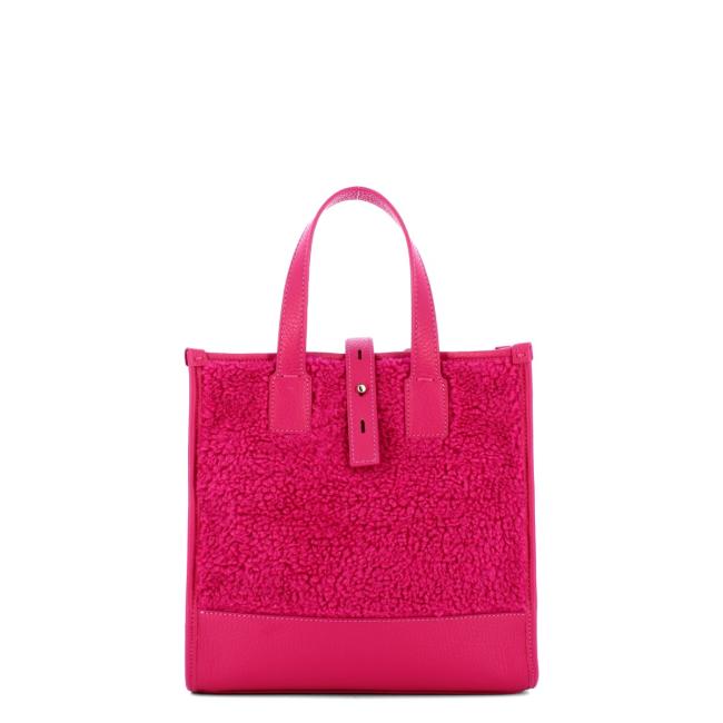 Iuntoo Shopper Piccola Orsetto Essenziale Fuxia Teddy Fuxia - 3