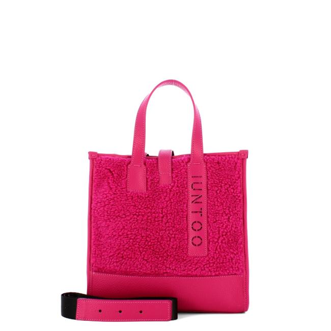 Iuntoo Shopper Piccola Orsetto Essenziale Fuxia Teddy Fuxia - 4