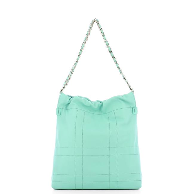 Iuntoo Borsa a spalla Piccola Magnetica Celeste - 3