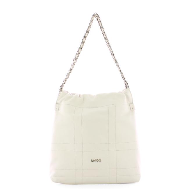 Iuntoo Borsa a spalla Piccola Magnetica Bianco - 1