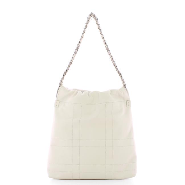 Iuntoo Borsa a spalla Piccola Magnetica Bianco - 3
