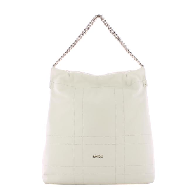 Iuntoo Borsa a spalla Grande Magnetica Bianco - 1