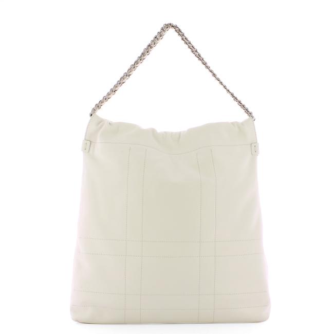 Iuntoo Borsa a spalla Grande Magnetica Bianco - 3