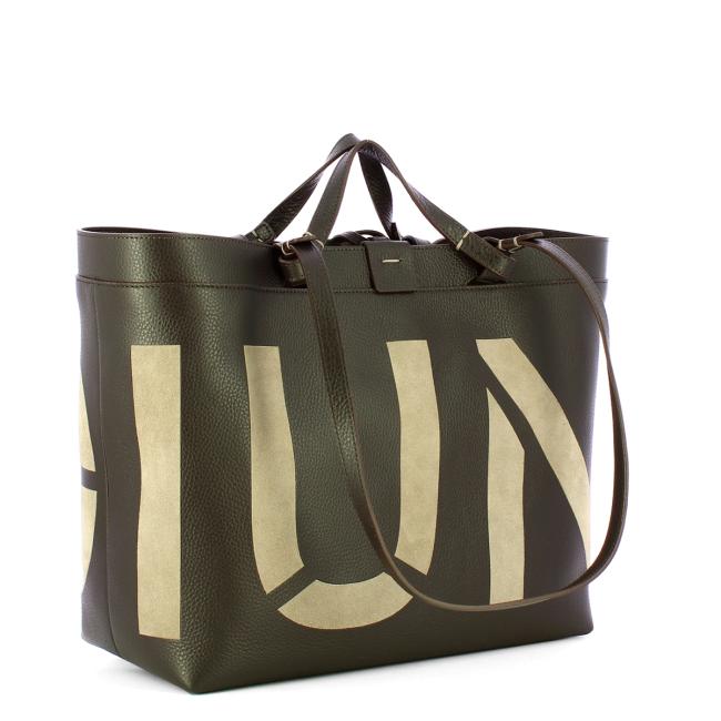 Iuntoo Shopping Sibilla Media Intarsio Cioccolato Taupe - 2