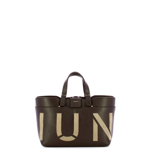 Iuntoo Shopping Sibilla Mini Intarsio Cioccolato Taupe - 1