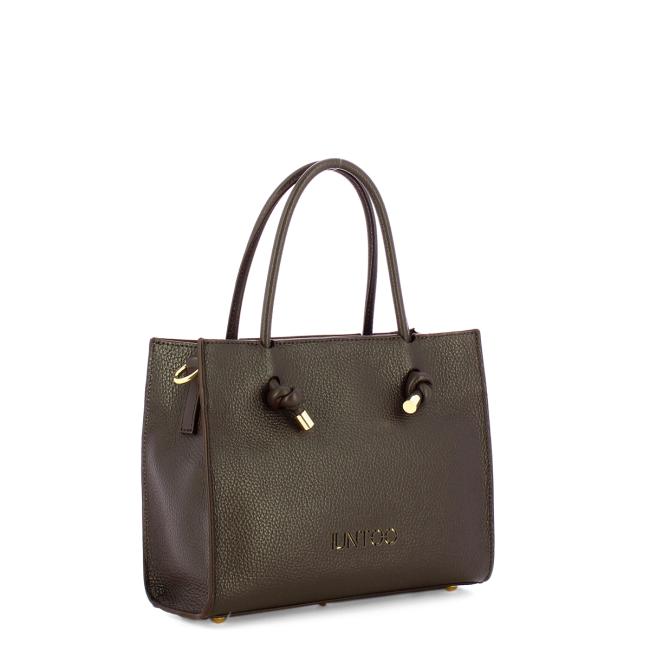 Iuntoo Borsa a mano Piccola Nodo Armonia Cioccolato - 2