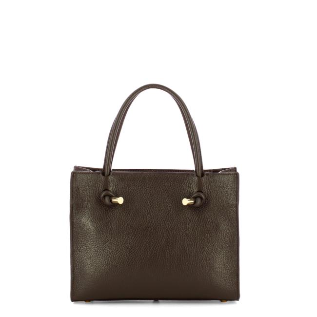 Iuntoo Borsa a mano Piccola Nodo Armonia Cioccolato - 3