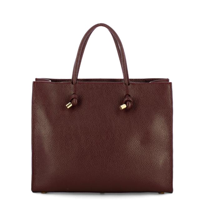 Iuntoo Borsa a mano Nodo Armonia Grande Bordeaux - 3