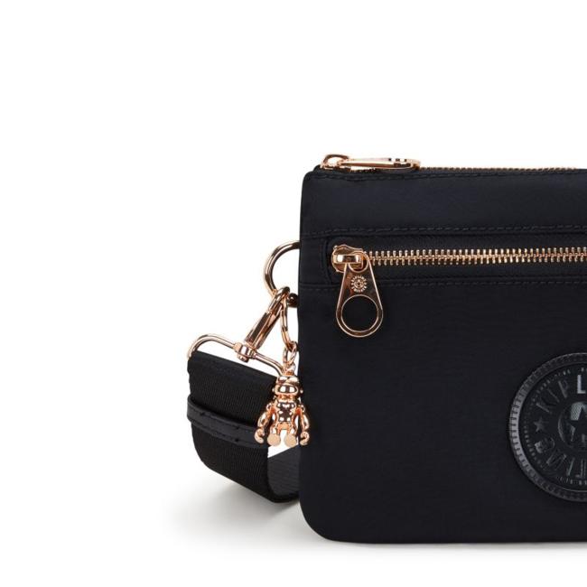 Kipling Tracolla Riri Zip Black Rose Spice - 6