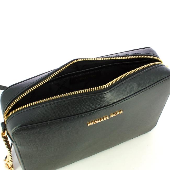 Michael Kors Borsa a tracolla Jet Set Black - 4