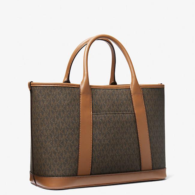 Michael Kors Borsa a mano Luisa media con logo Brn/Luggage - 3