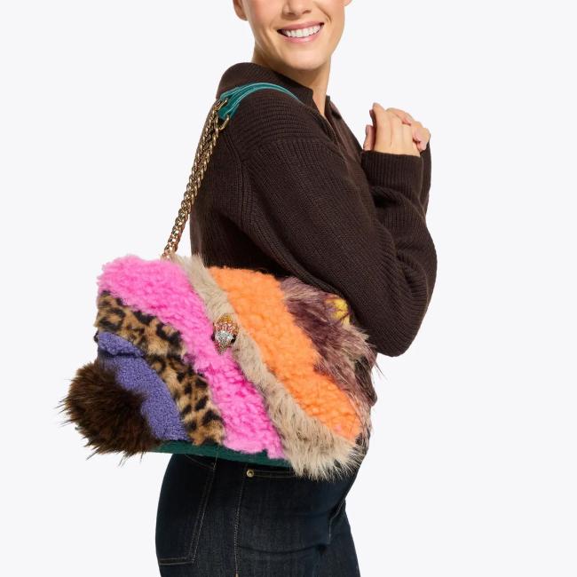 Kurt Geiger Borsa a tracolla Kensington Fur Large Other - 6