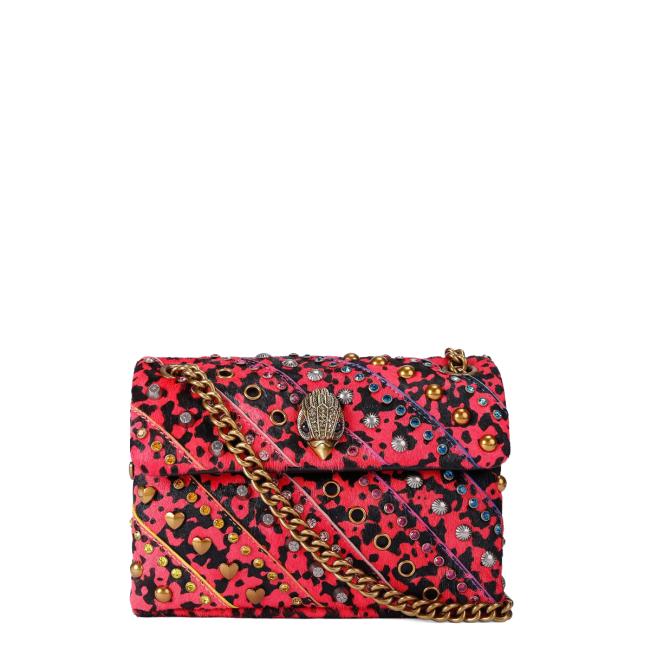 Kurt Geiger Tracollina Mini Kensington Bag Red Combination - 1