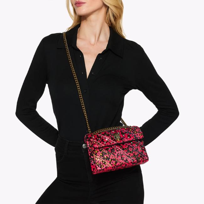Kurt Geiger Tracollina Mini Kensington Bag Red Combination - 6