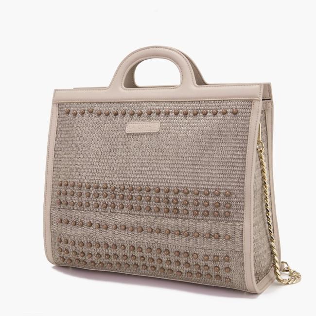 La Carrie Borsa a mano Malibu Big Ivory - 2