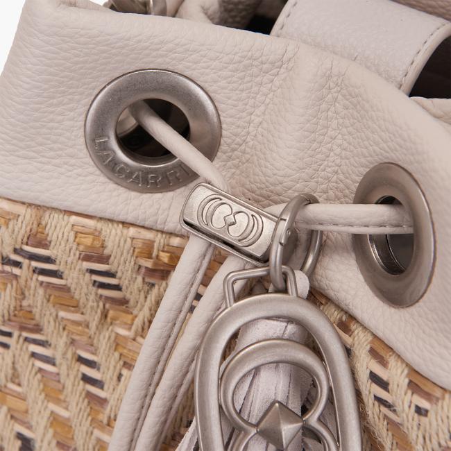 La Carrie Borsa a secchiello Legacy Multi Ivory - 4