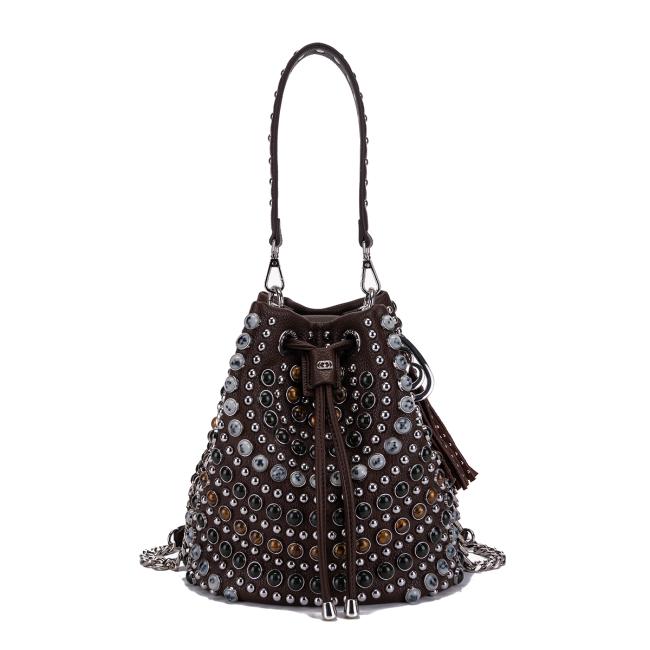 La Carrie Secchiello Andromeda Stones Brown - 1