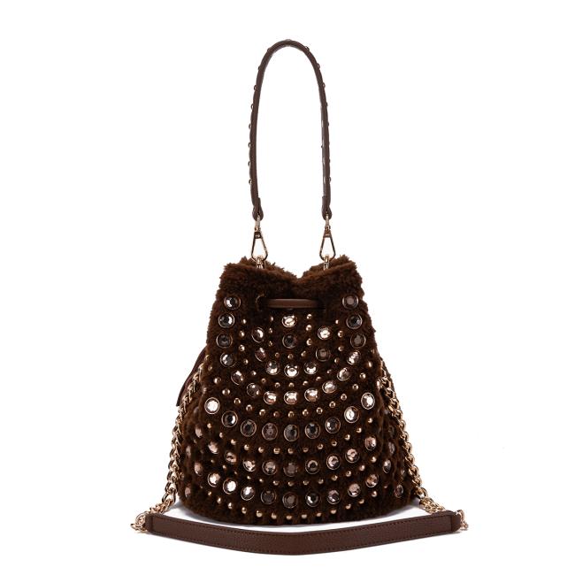 La Carrie Secchiello Andromeda Fur Brown - 3