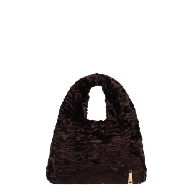 LAMI Borsa a mano Lisa Small Marrone - 1