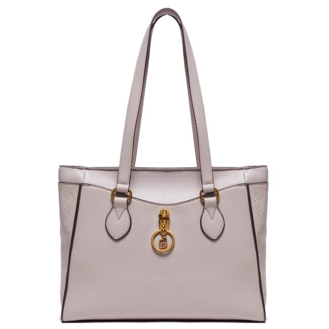Liu Jo Shopper Ecosostenibile con charm Taupe - 1