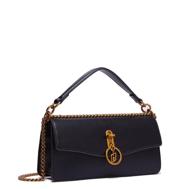 Liu Jo Borsa a mano Ecosostenibile con charm Black - 2