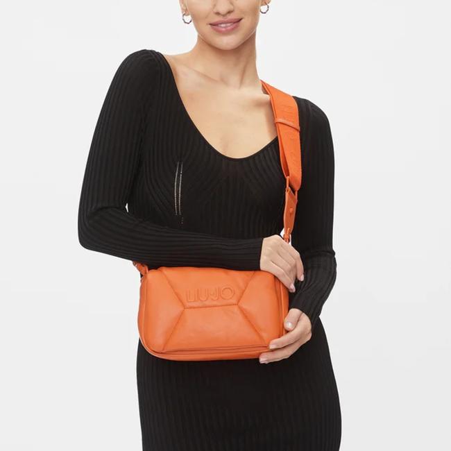 Liu Jo Borsa a tracolla Ecosostenibile puff Dark Fiery - 2