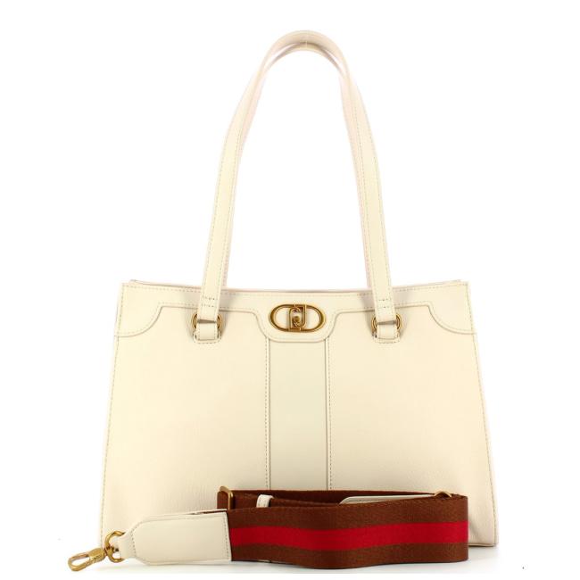 Liu Jo Shoppig Bag con logo True Champagne - 4
