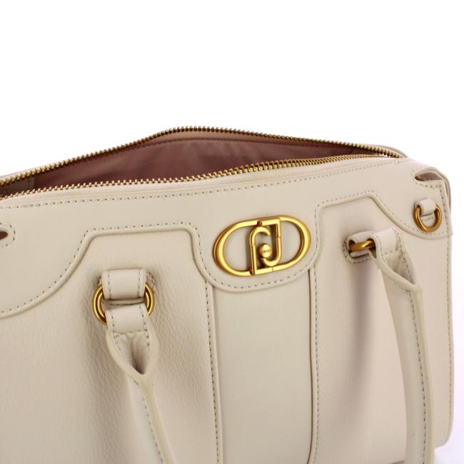 Liu Jo Borsa a mano Ecosostenibile con logo True Champagne - 5