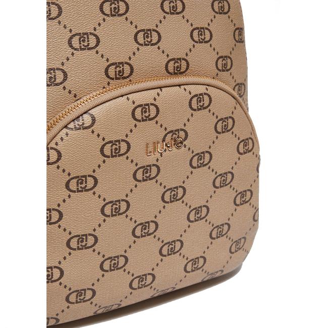 Liu Jo Zaino con logo e charm Tortora Chiaro - 6