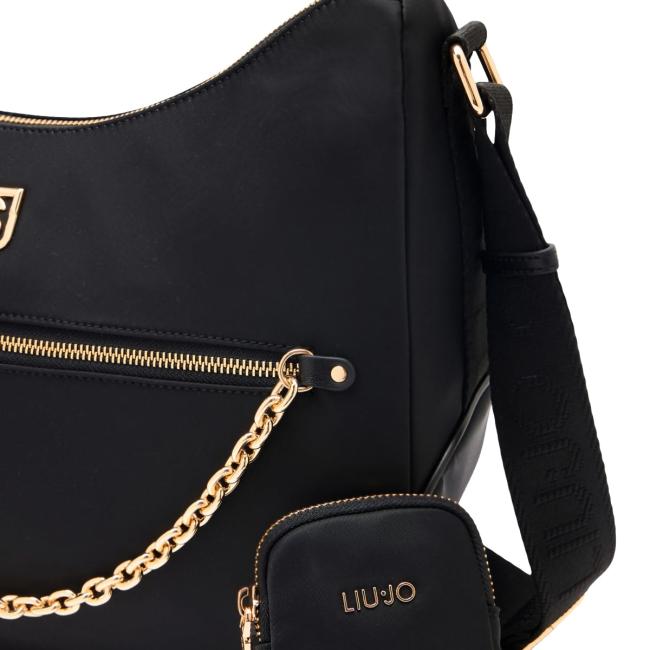 Liu Jo Mezzaluna in nylon Black - 5
