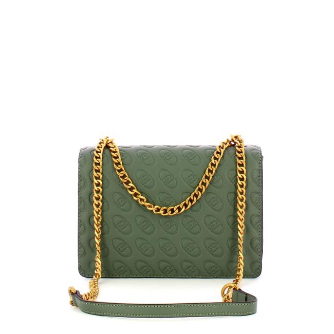 Liu Jo Borsa a tracolla logo Dark Jade - 3