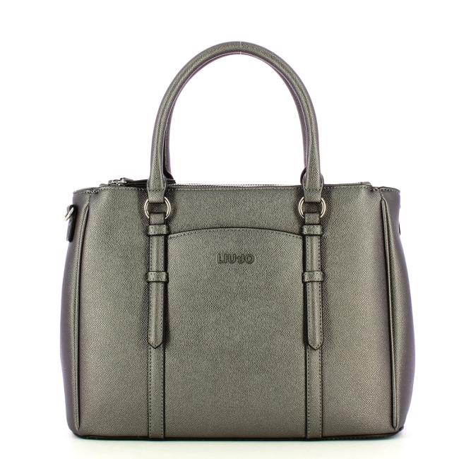 Liu Jo Borsa a mano Nevet grande Antracite Met - 1