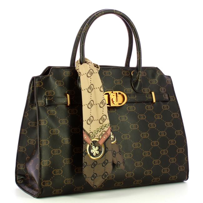 Liu Jo Borsa a mano Nadie Nero Logo - 2