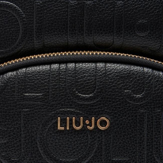 Liu Jo Zaino Medio logo embossed Black - 5