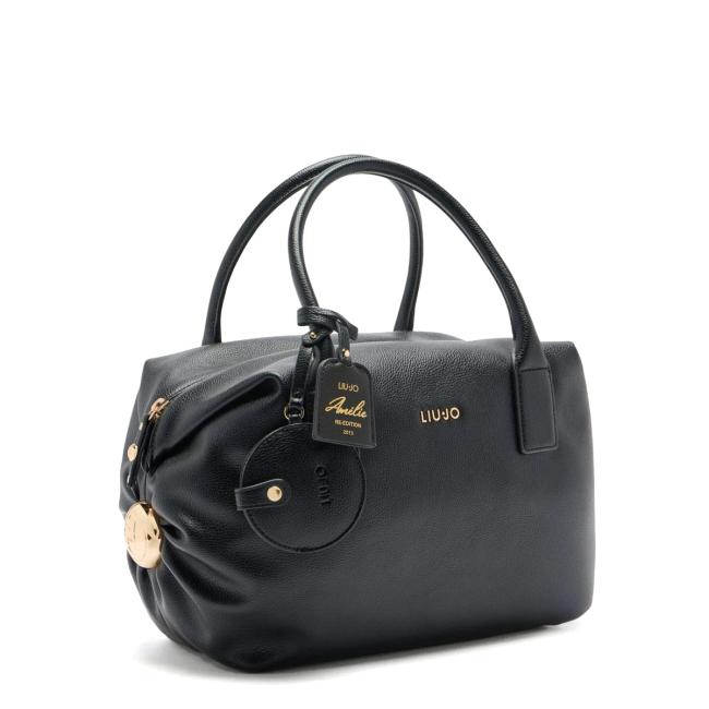 Liu Jo Borsa a mano Amelie con charm Black - 2