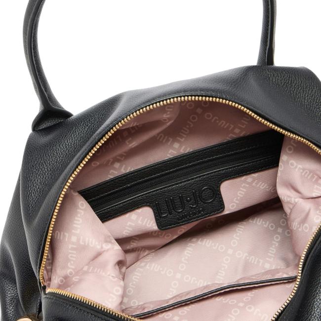 Liu Jo Borsa a mano Amelie con charm Black - 5