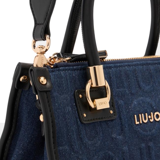 Liu Jo Borsa a mano Small Manhattan Dress Blue - 4