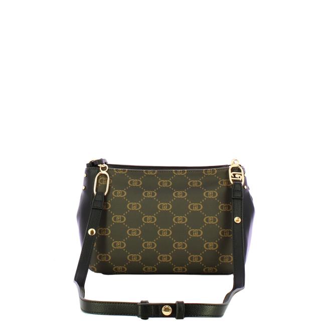 Liu Jo Borsa a spalla Media Monogram Black - 3