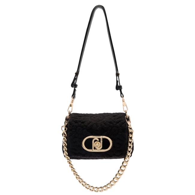 Liu Jo Sottospalla LaPuffy Piccola con ricamo Black - 1