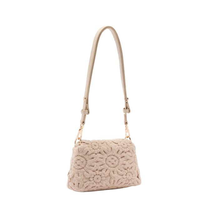 Liu Jo Sottospalla LaPuffy Piccola con ricamo Marmo - 4