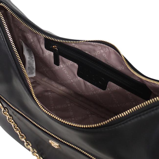 Liu Jo Borsa a tracolla Media con catena Black - 4