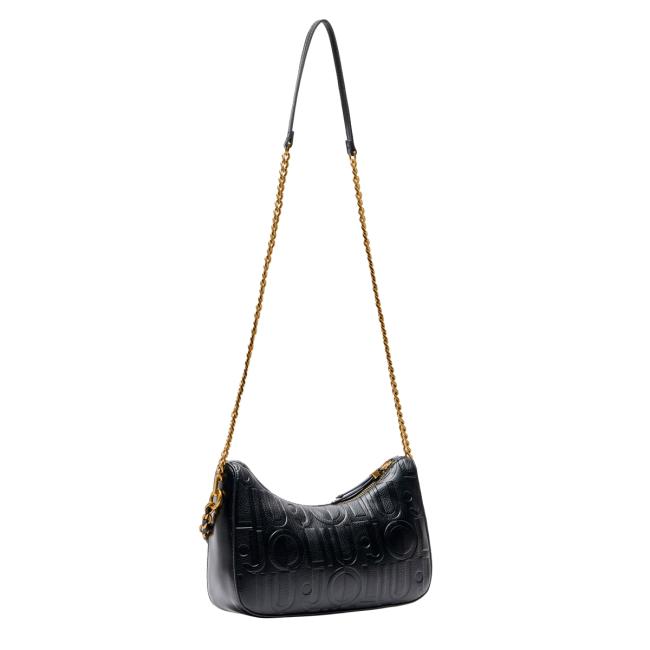 Liu Jo Tracollina hobo piccola con logo Black - 3