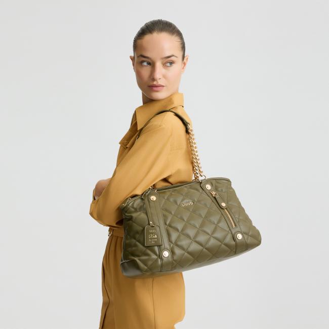 Liu Jo Borsa a mano trapuntata Army Green - 2