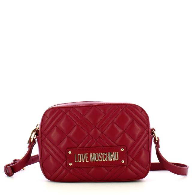 Love Moschino Camera bag Quilted Vino - 1