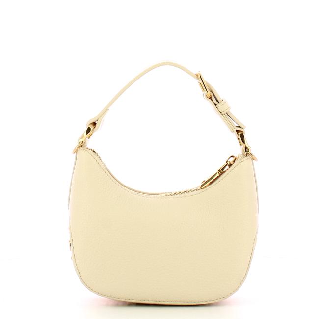 Love Moschino Hobo Bag a mano Mini Avorio - 3