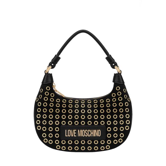 Love Moschino Hobo bag Mini Glam Up Nero - 1